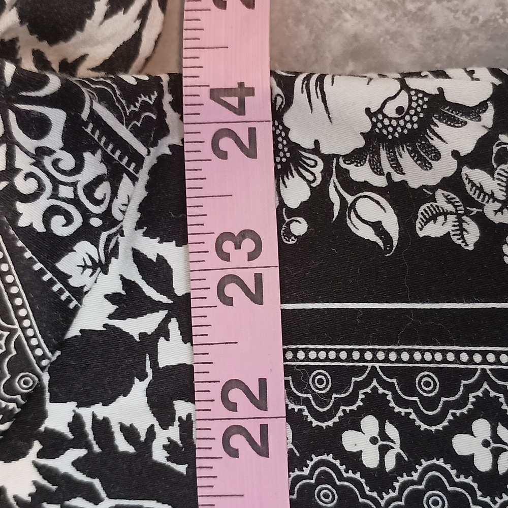 Drapers & Damons Mixed Media Print Cotton Stretch Jacket Women Size 18 Spring - Picture 9 of 13